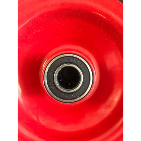 Колесо в зборі 4.10/3.50-4 на візок під вісь 16 мм