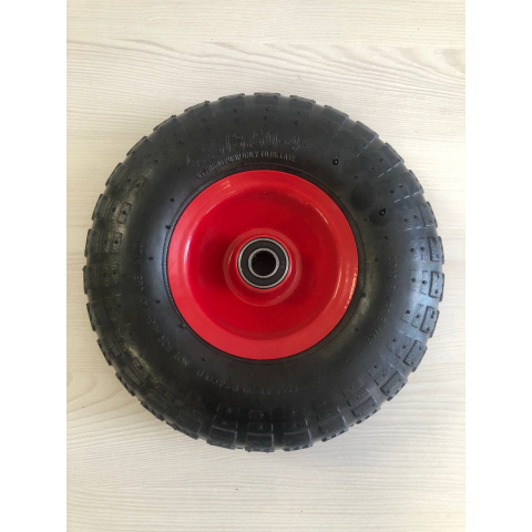 Колесо в зборі 4.10/3.50-4 на візок під вісь 16 мм