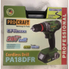 Шуруповерт Акумуляторний Procraft PA18DFR