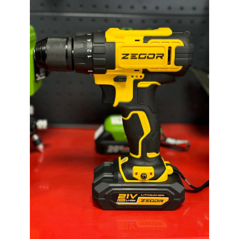 Шуруповерт Акумуляторний Zegor CDP-21