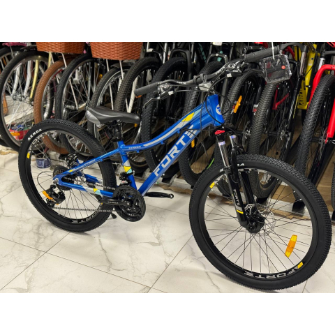 Спортивний Велосипед 24" FORTE STRIKER 12" Синій