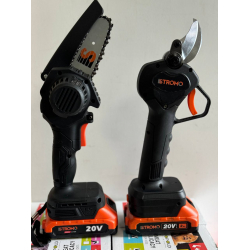 Набір акумуляторний секатор ACP20 + пилка AAS-20 STROMO