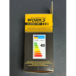 LED Лампа акумуляторна EL1505D-7W7 WORK'S