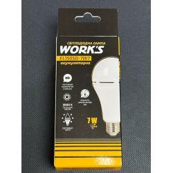 LED Лампа акумуляторна EL1505D-7W7 WORK'S