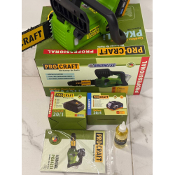 Акумуляторна ланцюгова пила Procraft PKA42Li (з 1 4А/Ч АКБ і ЗП)