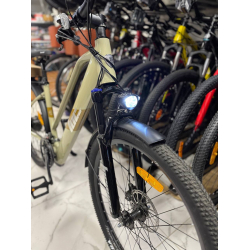 Електровелосипед 26" Forever MTB AL F51 Оливковий