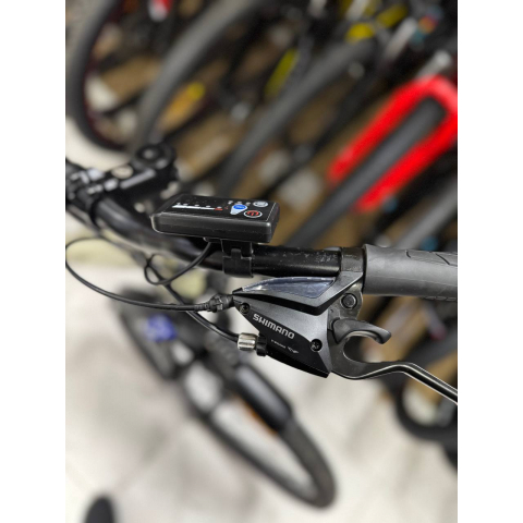 Електровелосипед 26" Forever MTB AL F51 Оливковий