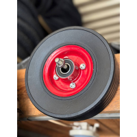 Колесо на візок 3.00-4 (220/60) суцільне гусматік 204-ий підшипник 