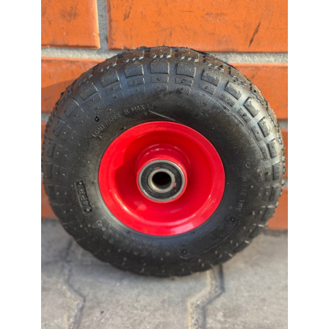 Колесо до тачки 4.10/3.50-4 під вісь 20 мм Пневматичне