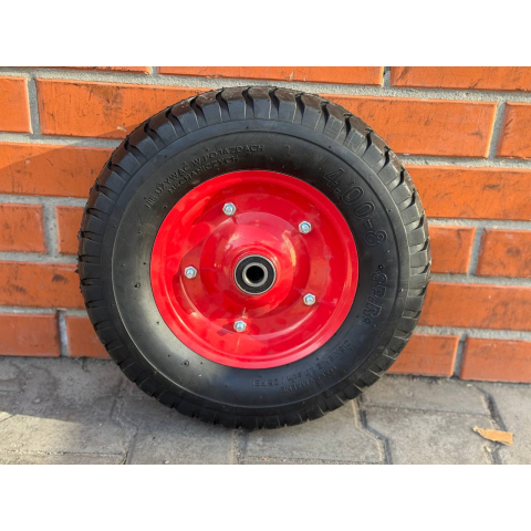 Колесо в зборі 4.80/4.00-8 до садової та будівельної тачки фірми ВС 8 PR Польща