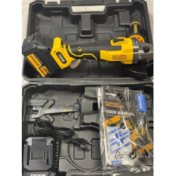 Акумуляторна шліфувальна машина Zegor Profesional 21V AGP-21BL кутова