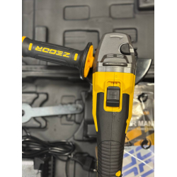 Акумуляторна шліфувальна машина Zegor Profesional 21V AGP-21BL кутова