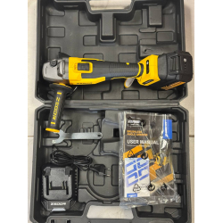 Акумуляторна шліфувальна машина Zegor Profesional 21V AGP-21BL кутова