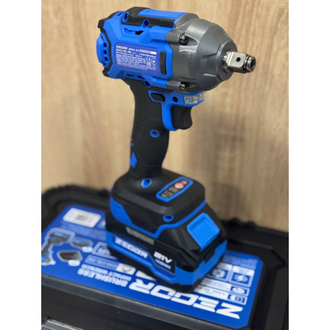 Акумуляторний безщітковий гайковерт ZEGOR SDAX-21BL-500 (+ 2 акб 4 А·год)