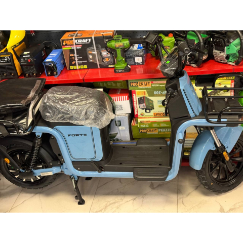 Велоскутер акумуляторний FORTE CRUISE 800 Вт Синій