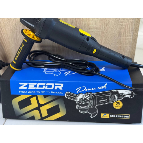 Кутова шліфмашинка Zegor GCL125-950S Professional (Болгарка)
