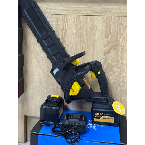 Акумуляторна Пила ланцюгова ZEGOR CSPB-21BL-12" 2*(21 V, 6 Ач) PROFESSIONAL