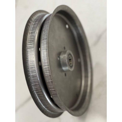 Диски 3.50-10 (4.00-10) + Ступиця + підшипники до тачки з двох частин