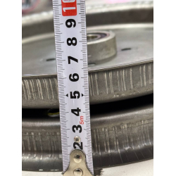 Диски 3.50-10 (4.00-10) + Ступиця + підшипники до тачки з двох частин