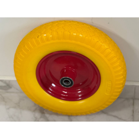 Колесо в зборі 4.80/4.00-8 до тачки з пінополіуретану фірми ВС Польща  