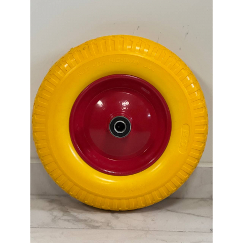 Колесо в зборі 4.80/4.00-8 до тачки з пінополіуретану фірми ВС Польща  