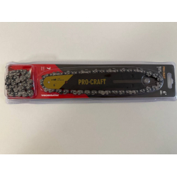 Шина + 2 ланцюга Procraft S6 до акумуляторної пили