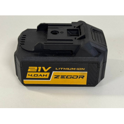 Акумулятор Zegor BL-2140P 21V/4Ah до шуруповерта/міні пили