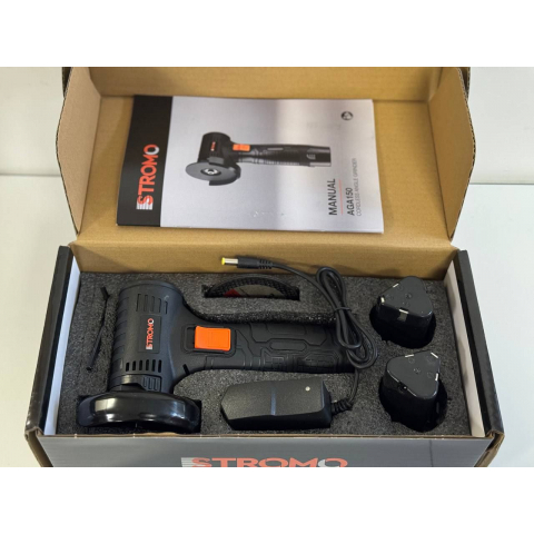 Акумуляторна міні болгарка Stromo AGA-150 + 2АКБ і ЗП