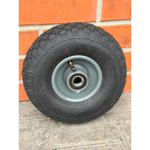 Колесо до возика 3.00-4 (260*85) під вісь 20 мм Пневматичне ВС Польща