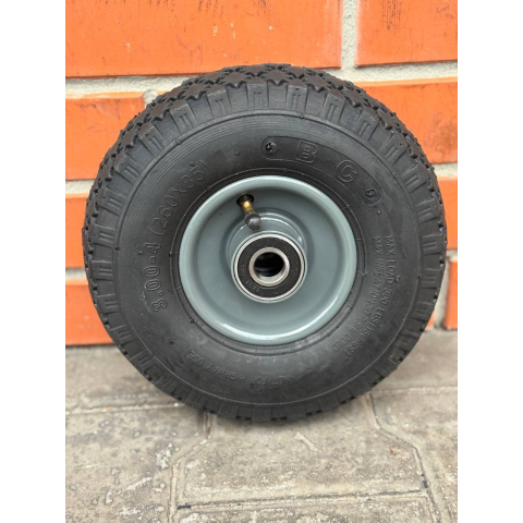 Колесо до возика 3.00-4 (260*85) під вісь 20 мм Пневматичне ВС Польща