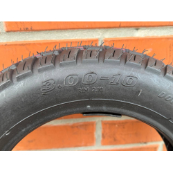 Покришка 3.00-10 безкамерка до скутера зубата