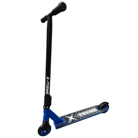 Підлітковий самокат X-TREME SS-24 синьо-чорний з пегами