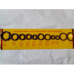 Підшипники для імпортних велосипедів