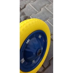 Колесо в зборі 3.25/3.00-8  до тачки з пінополіуретану під вісь 16 мм