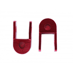 Подовжувач заднього амортизатора, к-т 2 шт.: 25 мм, червоний - AM