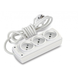 Подовжувач-переноска 3 гнізда б/з на 3м 10А Olimpia Mutlusan