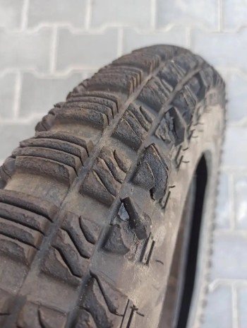 Покришка 3.75-19 на мотоцикл МТ Урал Дніпро MITAS Чехія вживана