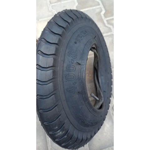 Покришка 4.80/4.00-8 з камерою 8 PR ВС Польща на садову та будівельну тачку