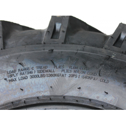 Покришка з камерою 14.90*24 "ялинка" 45 кг