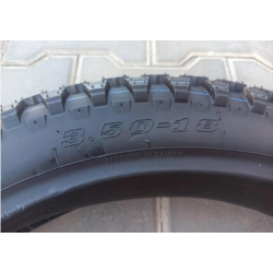 Покришка з камерою 3.50-18 (90.90-18) шипована на мотоцикл ИЖ