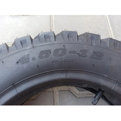 Покришка з камерою 4.50-12 до прицепа адаптера