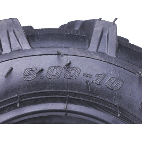 Покришка з камерою 5.00*10 "ялинка" 4,5 кг TTG