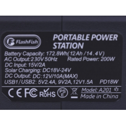 Портативна зарядна станція FlashFish (A201) 48000mAh 200W