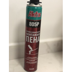 Професійна монтажна піна Akfix 805P 750мл 850гр