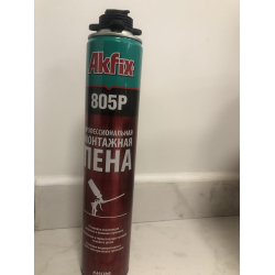 Професійна монтажна піна Akfix 805P 750мл 850гр