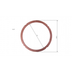 Прокладка головки циліндра метал - 192D
