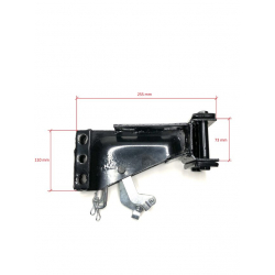 Причіпний механізм + важелі диференціала - КПП (3+1) YBX