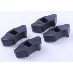 Резинки демпфера чорні, к-т: 4 шт. - Дельта/Альфа