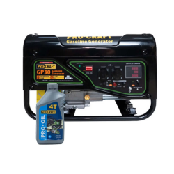Генератор бензиновий 2.5 кВт Procraft GP30 + масло Procraft моторне 4Т