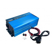 Перетворювач напруги ZEGOR DPR-1000C з зарядним пристроєм 1000W 12/220V